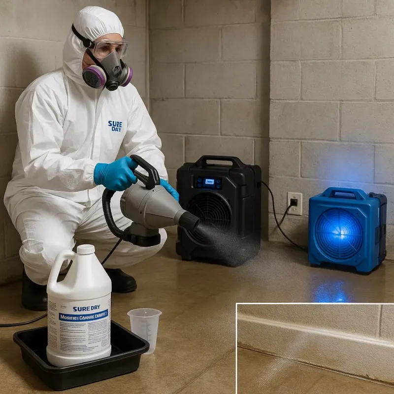 Sanitization and Odor Removal process in Elkhart, TX