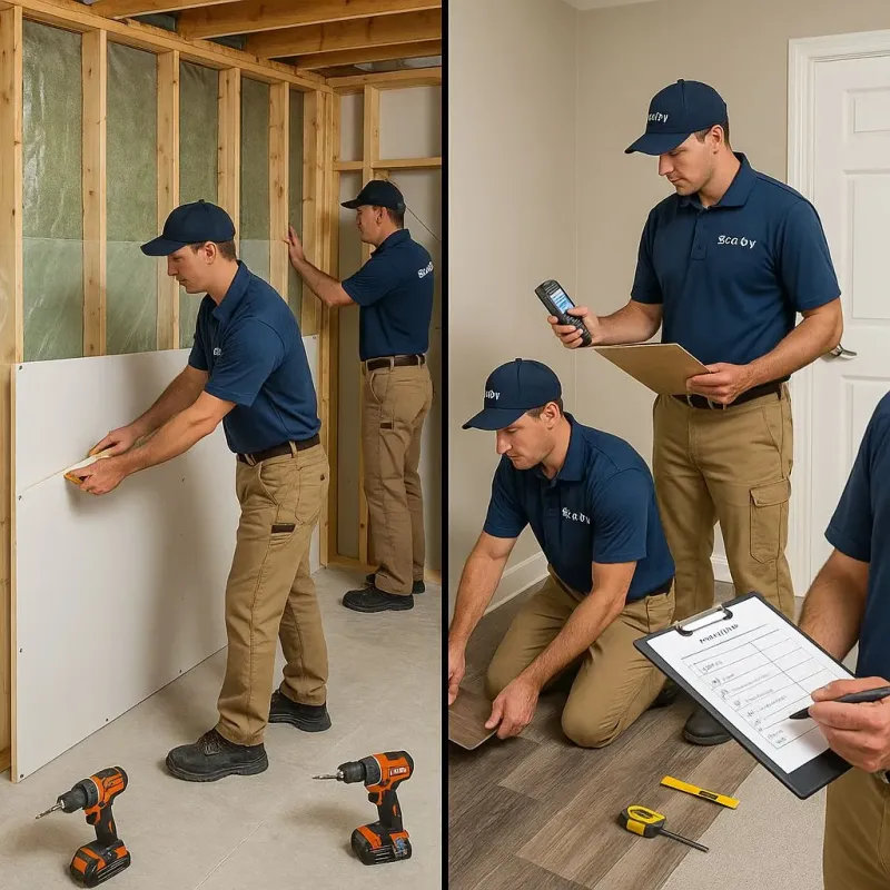 Repairs and Reconstruction process in Elkhart, TX