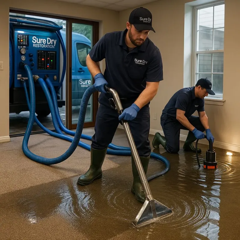 Water Extraction and Removal process in Elkhart, TX